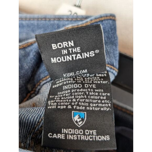 Kuhl 9" Kontour Flex Denim Skinny Jeans Vintage Blue Women's Size 8 Regular - Picture 14 of 14